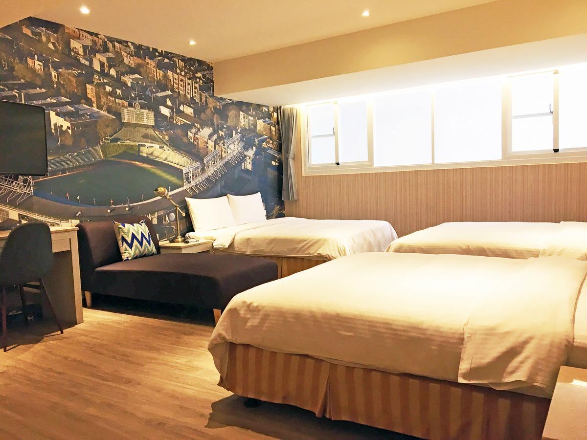 La Hotel-Baseball Theme Hall Kaohsiung Zewnętrze zdjęcie